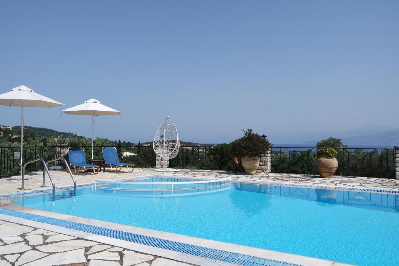 Villa Bacchus Kassiopi Corfu Esterno foto