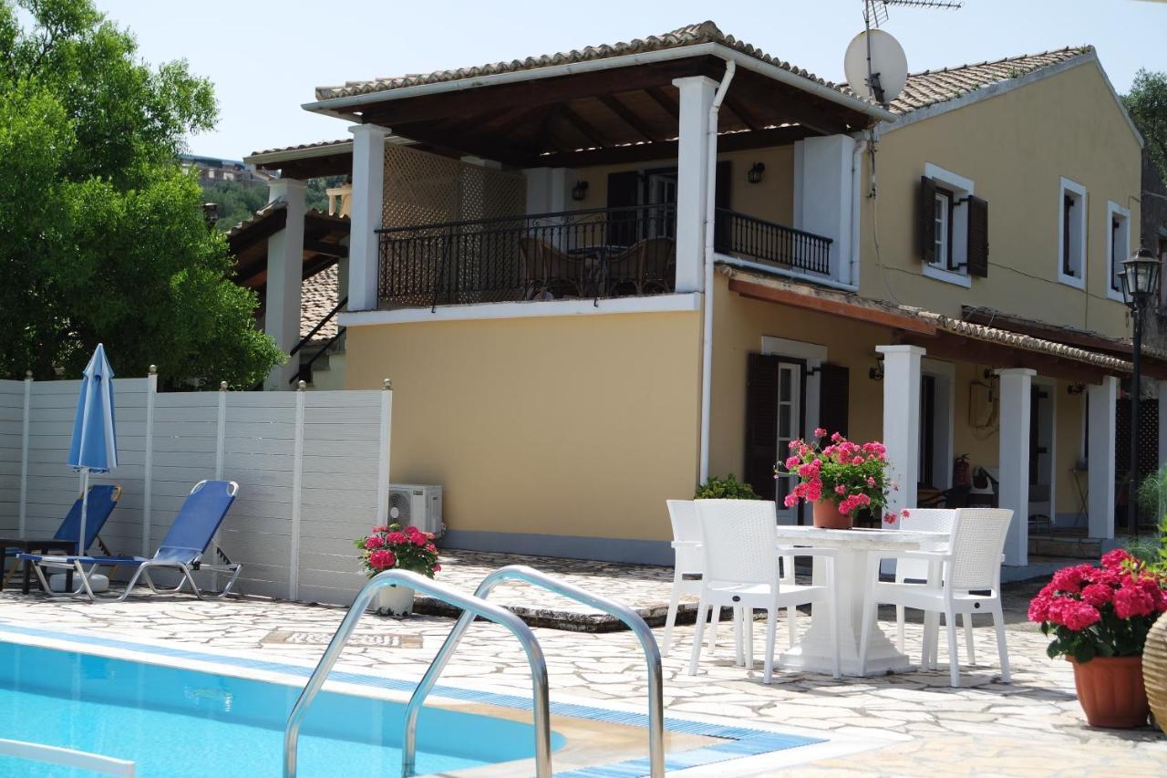 Villa Bacchus Kassiopi Corfu Esterno foto