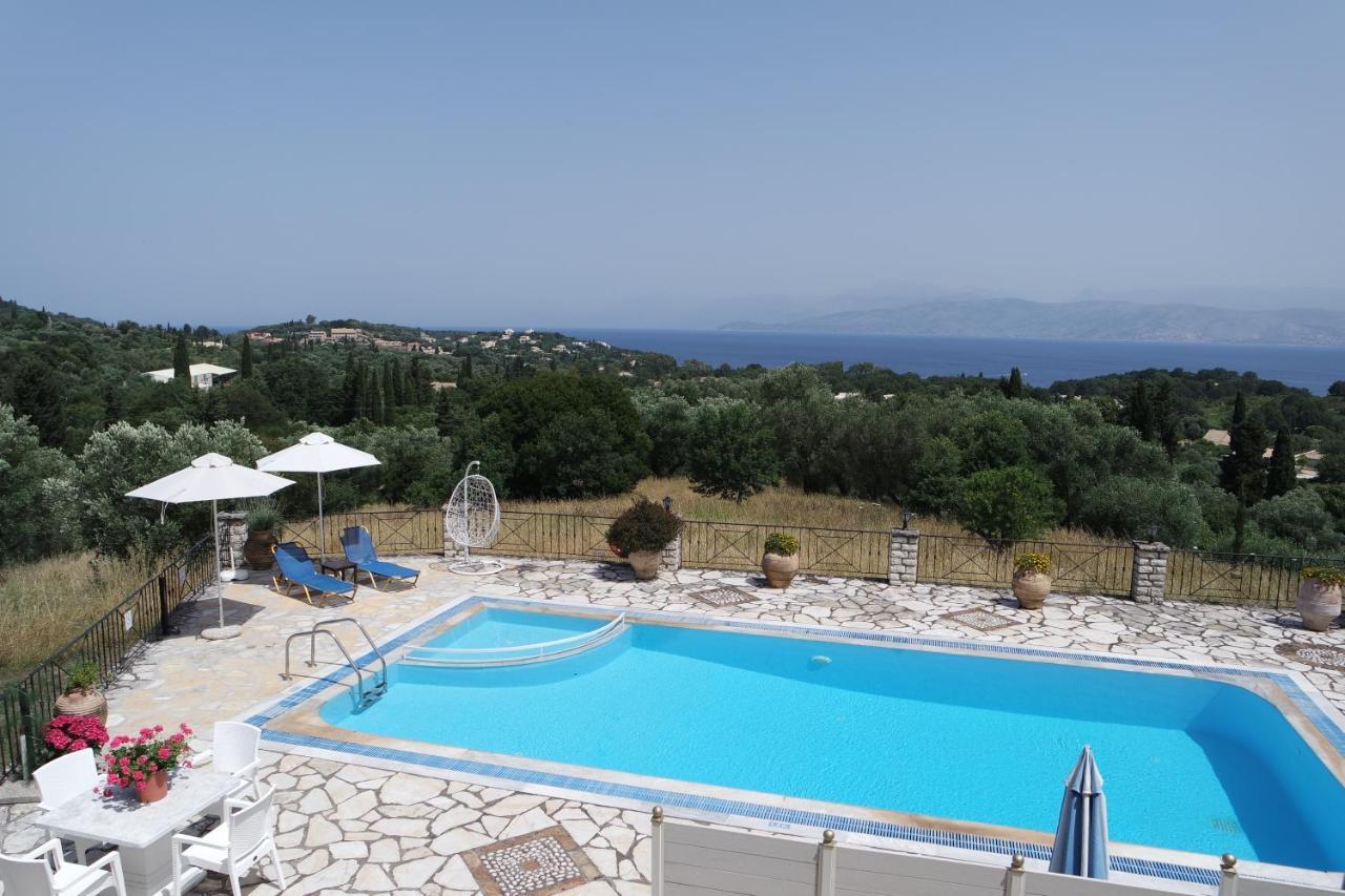 Villa Bacchus Kassiopi Corfu Esterno foto