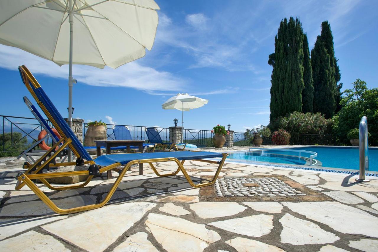 Villa Bacchus Kassiopi Corfu Esterno foto